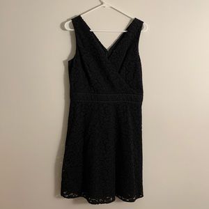 LOFT Black Lace Dress NWT!